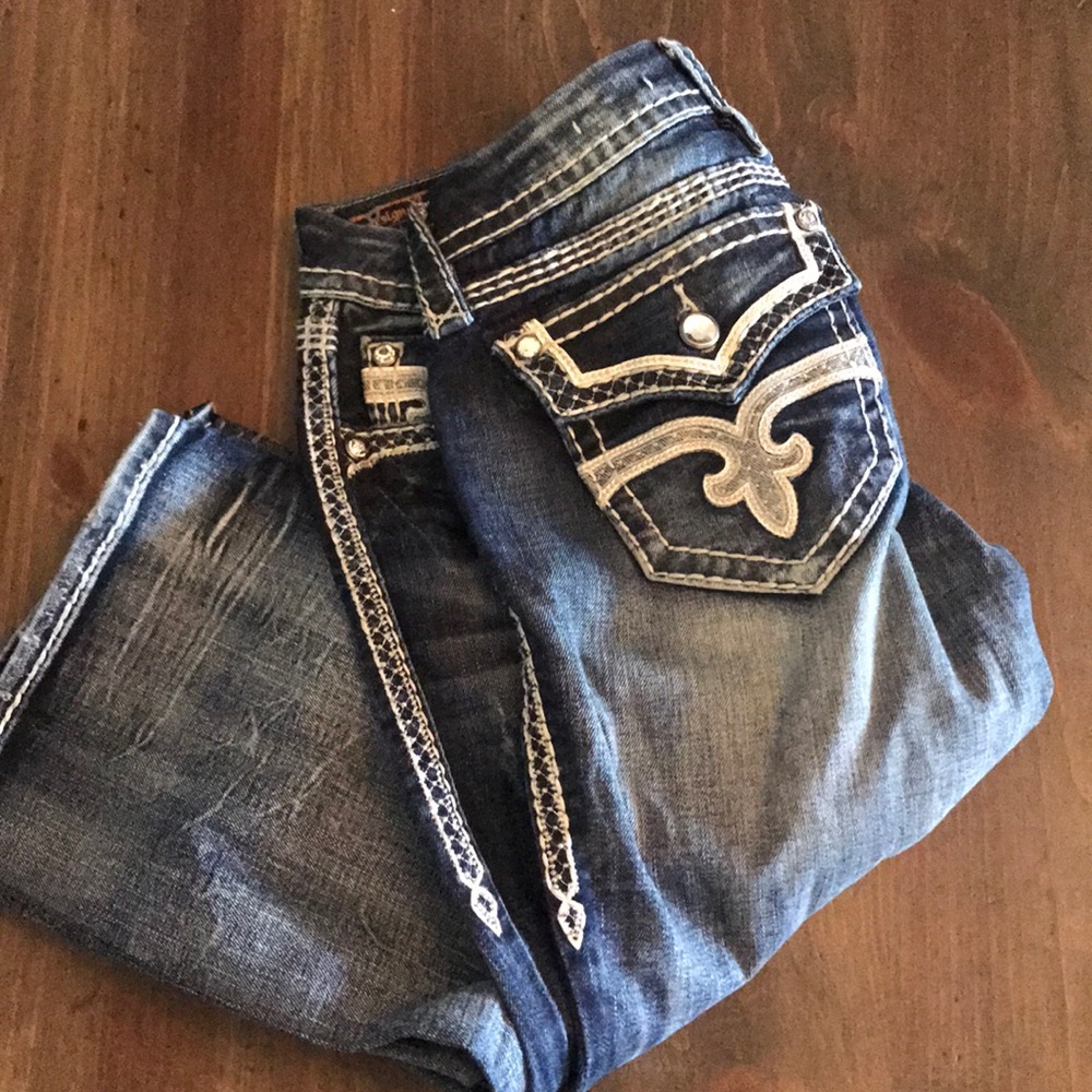 Rock Revival Lily boot cut size 26” jeans!!